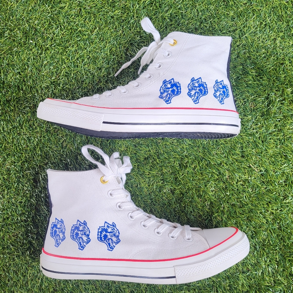 Limited Edition Darc Sport Wave Wolf High Top Sneakers